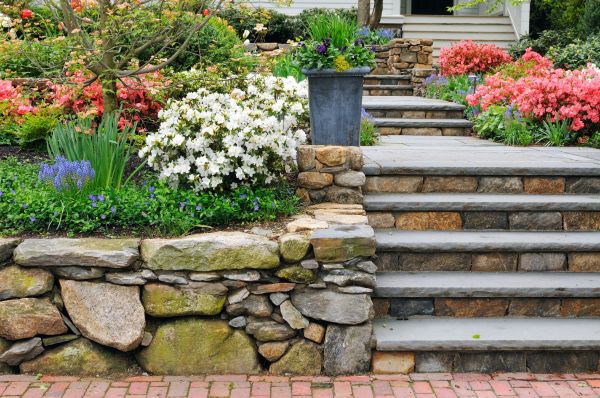 Stone Stairs Repair in Poughkeepsie