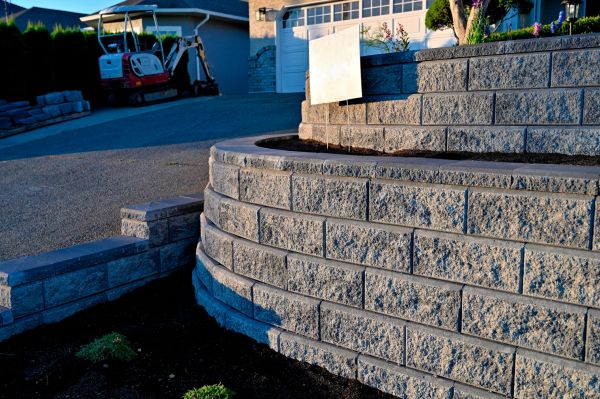 Stone Retaining Wall Repair in Poughkeepsie