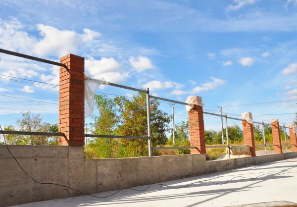 Brick Pillar Installation in Poughkeepsie