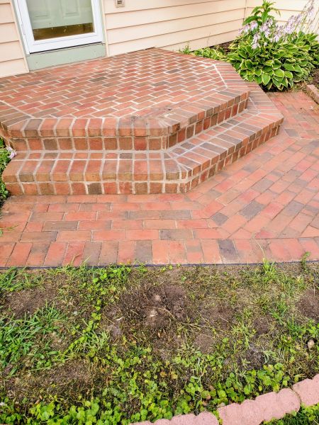 Brick Stoop Repair in Poughkeepsie
