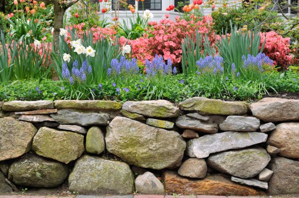 Garden Wall Installation in Poughkeepsie